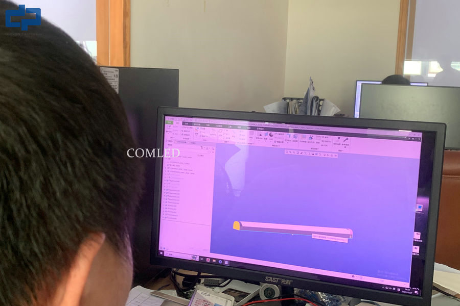 Shenzhen COMLED electronic Technology Co.,ltd 製造者の生産ライン