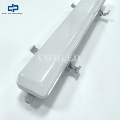 CE SAA 認可 1200mm 商用/産業用 LED バッテン 灯具 表面マウント 防天LED照明灯具 非常用電池蒸気防LED照明灯具